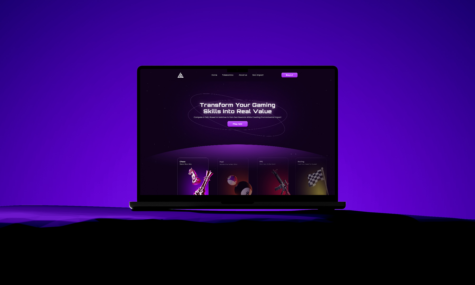 Legacy of Game - Progetto web design di Webble Studio